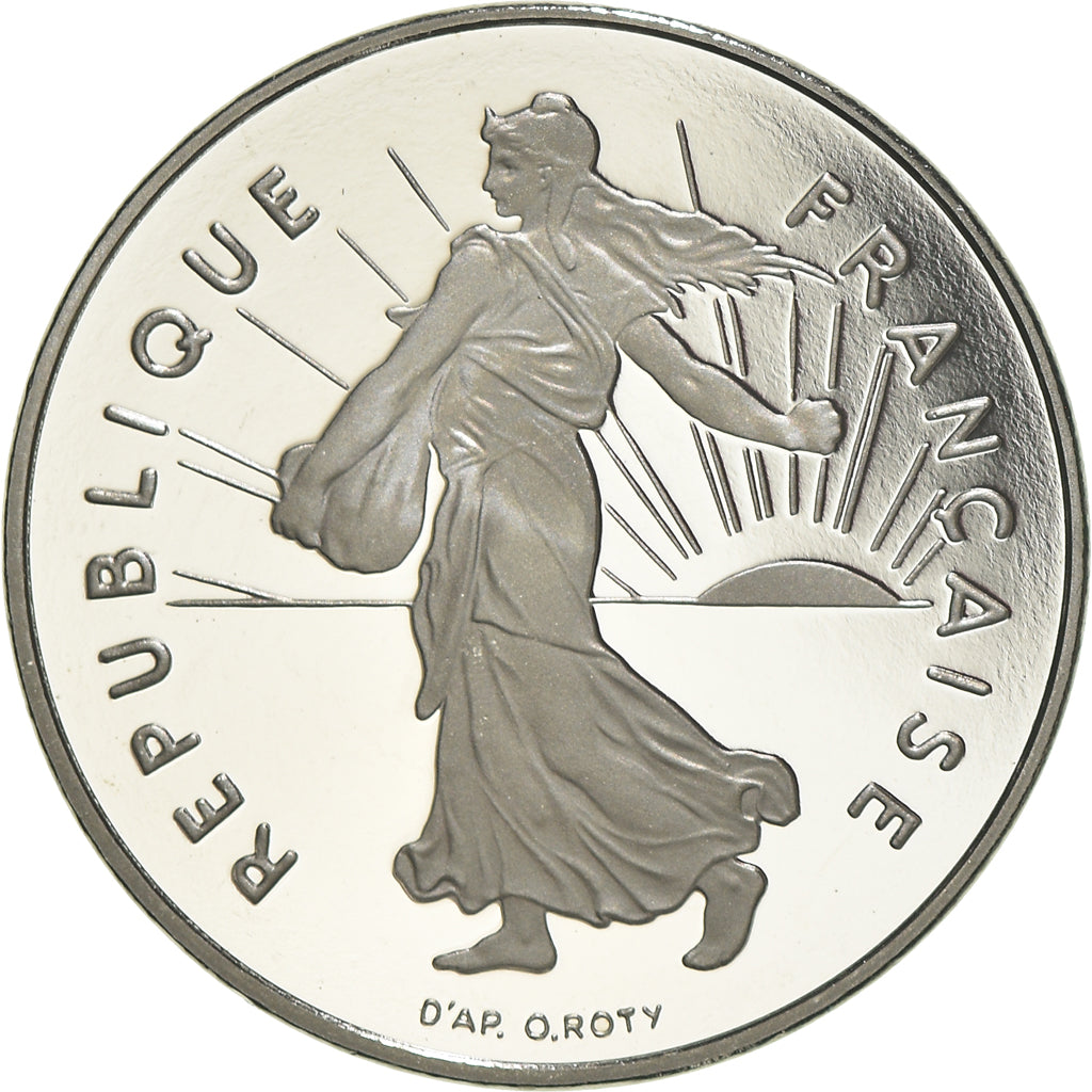 Monnaie, France, Semeuse, Franc, 2000, Paris, Proof, FDC, Nickel, Gadoury:474b