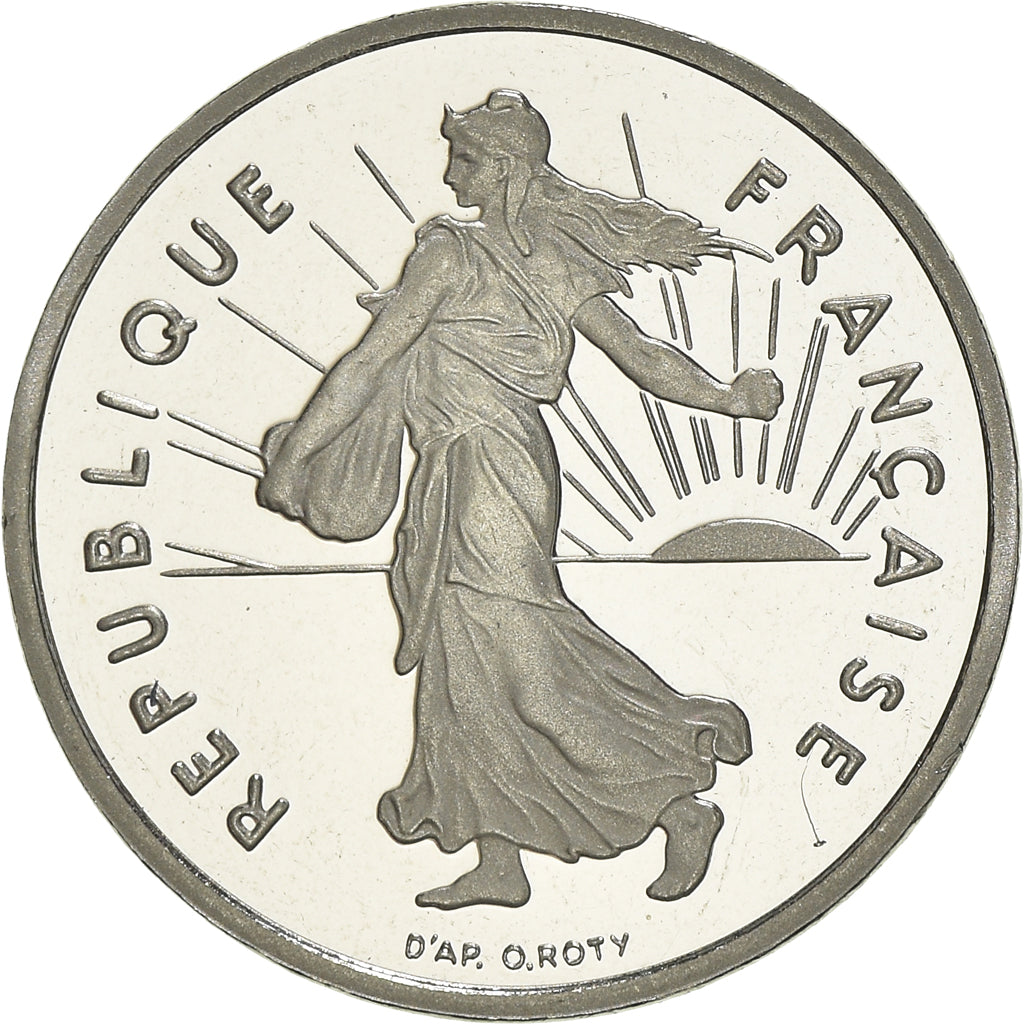 Coin, France, Semeuse, 1/2 Franc, 2000, Paris, Proof, MS(65-70), Nickel