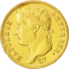 France, Napoléon I, 20 Francs, 1811, Paris, EF(40-45), Gold,KM:695.1,Gadouey1025