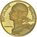 Coin, France, Marianne, 5 Centimes, 2000, Paris, Proof, MS(64), Aluminum-Bronze