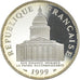 Coin, France, Panthéon, 100 Francs, 1999, Paris, Proof, MS(65-70), Silver
