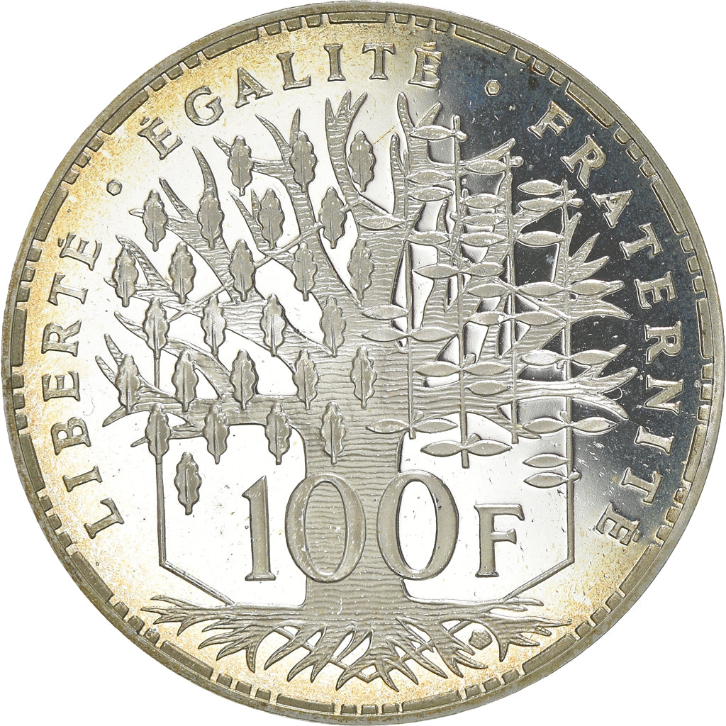 Coin, France, Panthéon, 100 Francs, 1999, Paris, Proof, MS(65-70), Silver