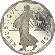 Coin, France, Semeuse, 2 Francs, 1999, Paris, Proof, MS(65-70), Nickel