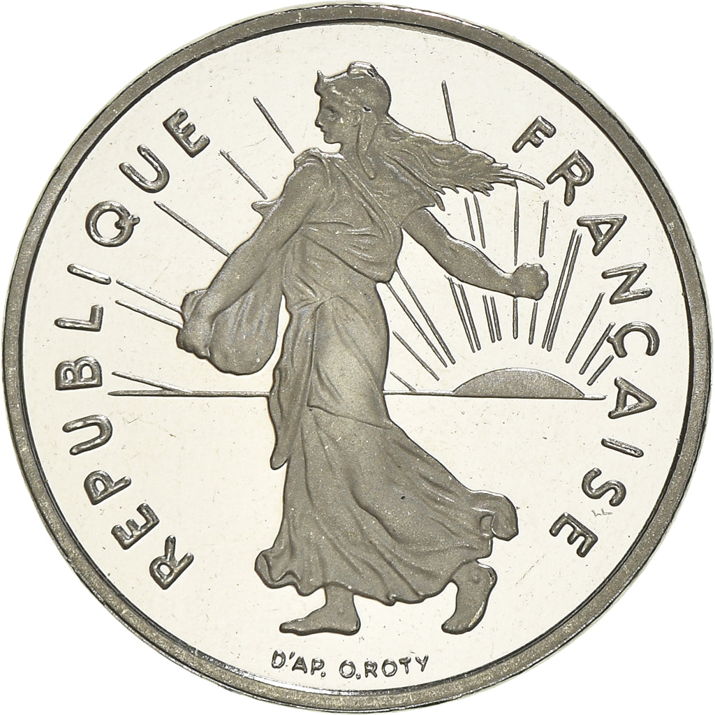 Monnaie, France, Semeuse, 1/2 Franc, 1999, Proof, FDC, Nickel, Gadoury:429a