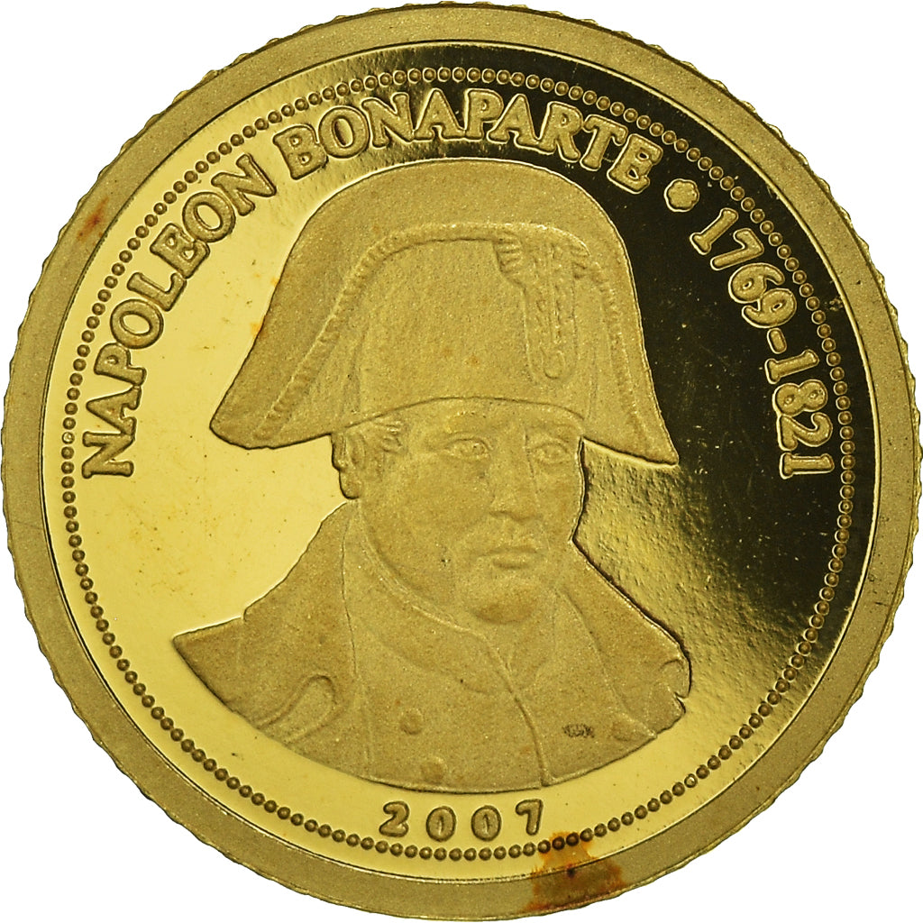 Coin, CONGO, DEMOCRATIC REPUBLIC, Napoléon Bonaparte, 1500 Francs CFA, 2007