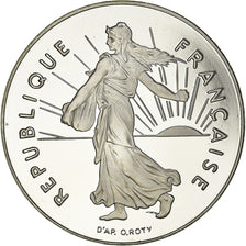 Moneda, Francia, Semeuse, 5 Francs, 1997, Paris, Proof, FDC, Níquel recubierto