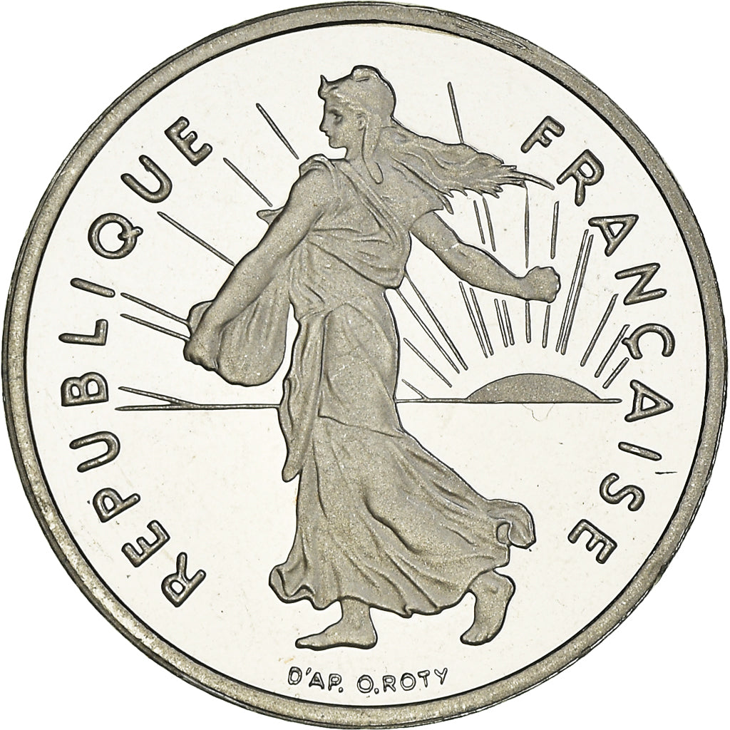 Monnaie, France, Semeuse, 1/2 Franc, 1997, Paris, Proof, FDC, Nickel