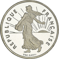 Monnaie, France, Semeuse, 1/2 Franc, 1997, Paris, Proof, FDC, Nickel