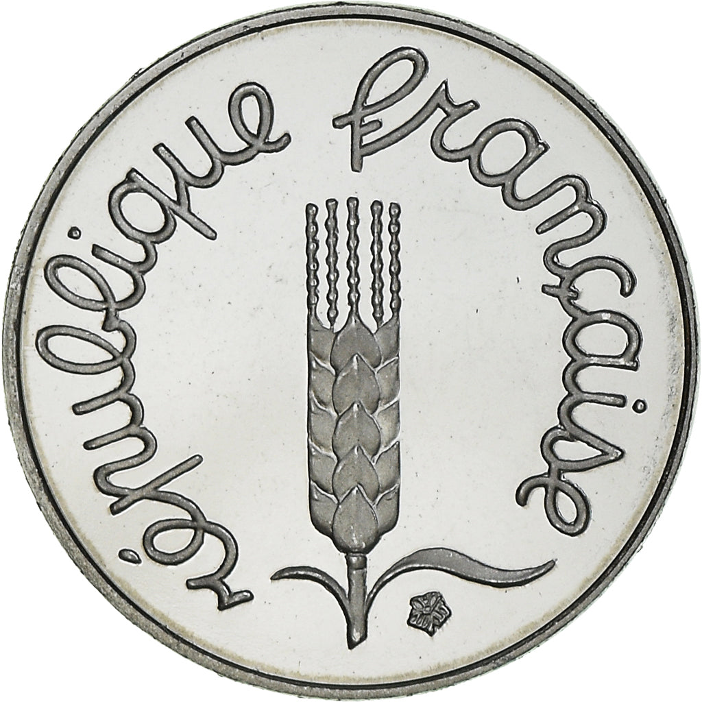 France, Centime, PROOF 1994, Paris, MS(65-70), Stainless Steel, Gadoury:91b