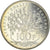 Moeda, França, Panthéon, 100 Francs, 1989, Paris, FDC, MS(65-70), Prata