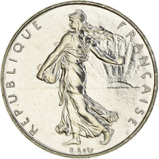 Coin, France, Semeuse, Franc, 1989, Paris, MS(65-70), Nickel, KM:925.1