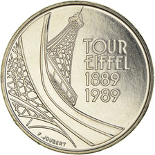 Münze, Frankreich, Tour Eiffel, 5 Francs, 1989, Paris, STGL, Nickel, KM:968