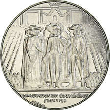 Coin, France, États généraux, Franc, 1989, MS(65-70), Nickel, KM:967
