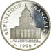 Coin, France, Panthéon, 100 Francs, 1996, Paris, Proof / BE, MS(64), Silver