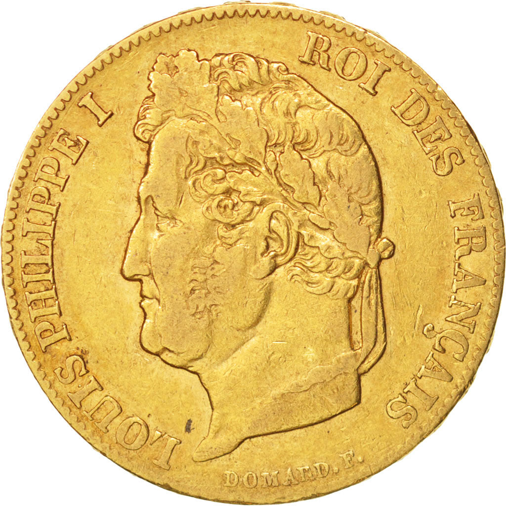 France, Louis-Philippe, 20 Francs, 1839, Paris, TTB, Or, KM:750.1, Gadoury:1031