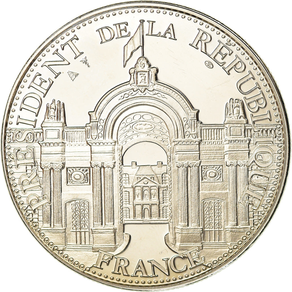 Francia, medaglia, Les Présidents de la Vème République, Politics, Society