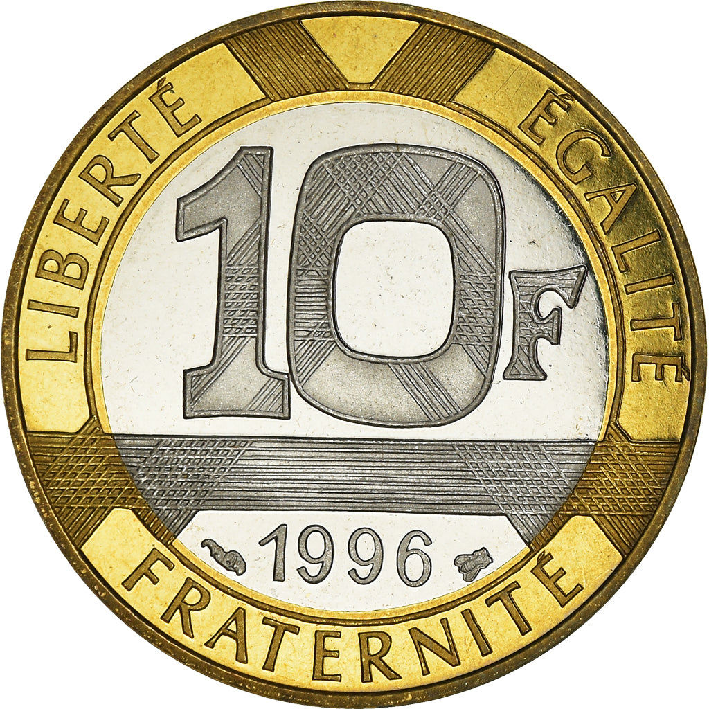 Coin, France, Génie, 10 Francs, 1996, Paris, Proof / BE, MS(65-70)