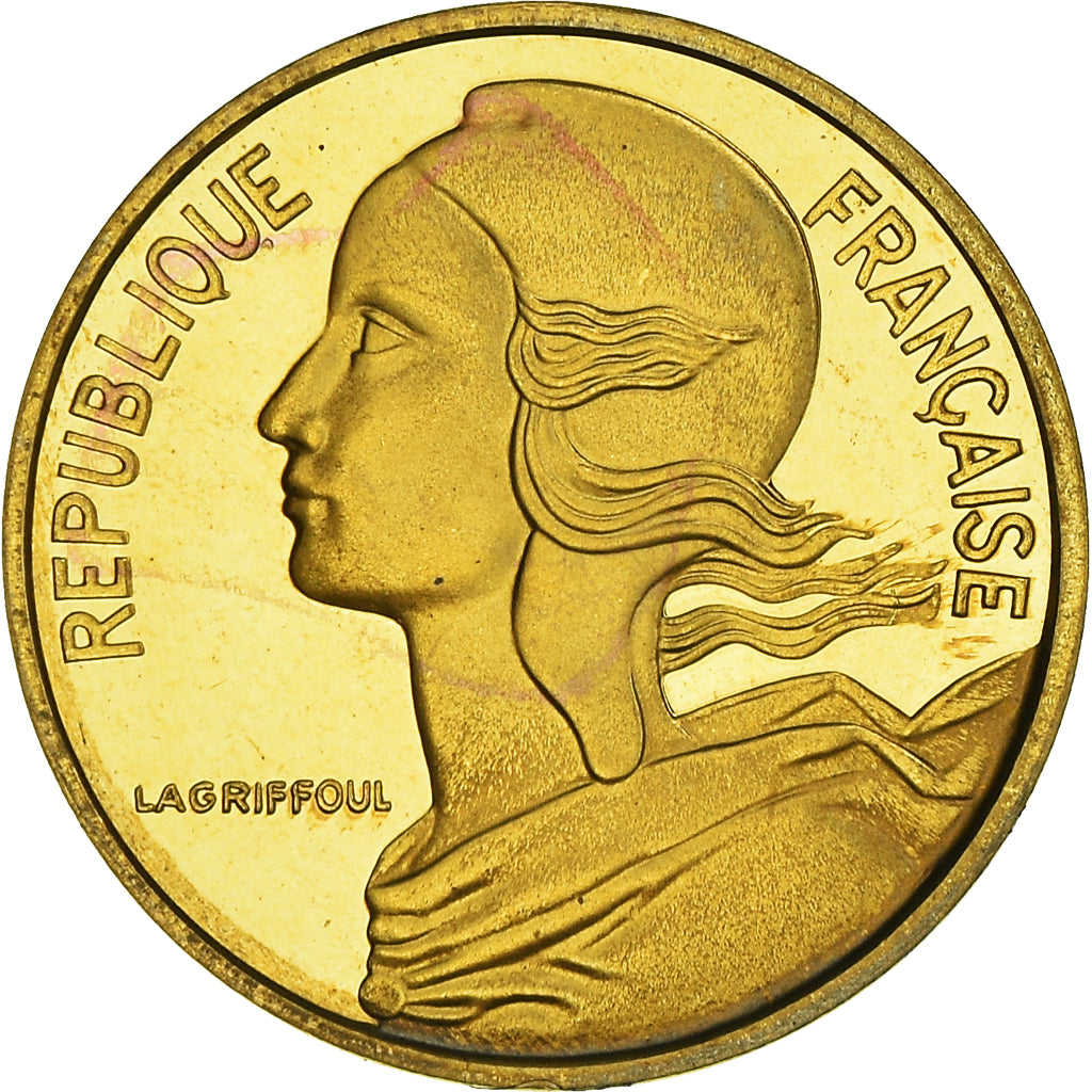 Coin, France, Marianne, 5 Centimes, 1996, Paris, Proof / BE, MS(65-70)