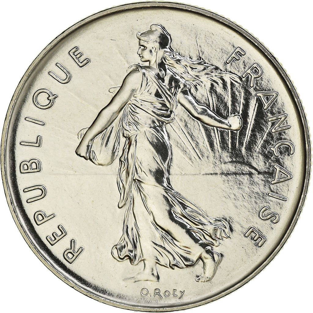 Monnaie, France, Semeuse, 5 Francs, 1990, Paris, FDC, FDC, Nickel Clad