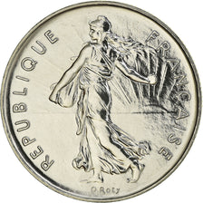 Monnaie, France, Semeuse, 5 Francs, 1990, Paris, FDC, FDC, Nickel Clad