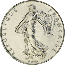 Coin, France, Semeuse, Franc, 1990, Paris, FDC, MS(65-70), Nickel, KM:925.1