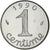 Moneta, Francja, Épi, Centime, 1990, Paris, FDC, MS(65-70), Stal nierdzewna