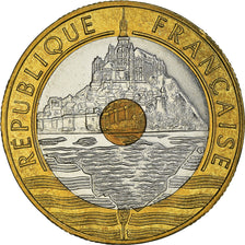 Monnaie, France, Mont Saint Michel, 20 Francs, 1999, Pessac, FDC, FDC