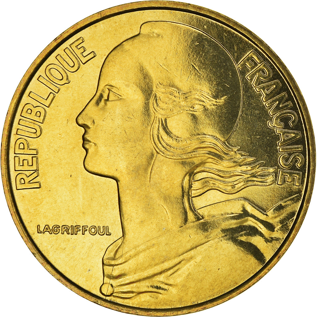 Münze, Frankreich, Marianne, 20 Centimes, 1999, Paris, FDC, STGL