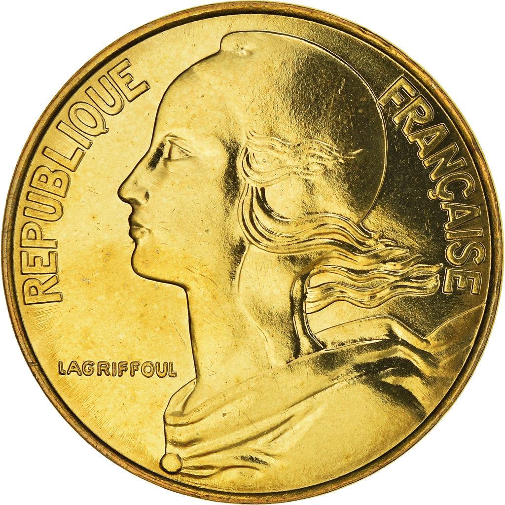 Coin, France, Marianne, 20 Centimes, 1999, Paris, FDC, MS(65-70)