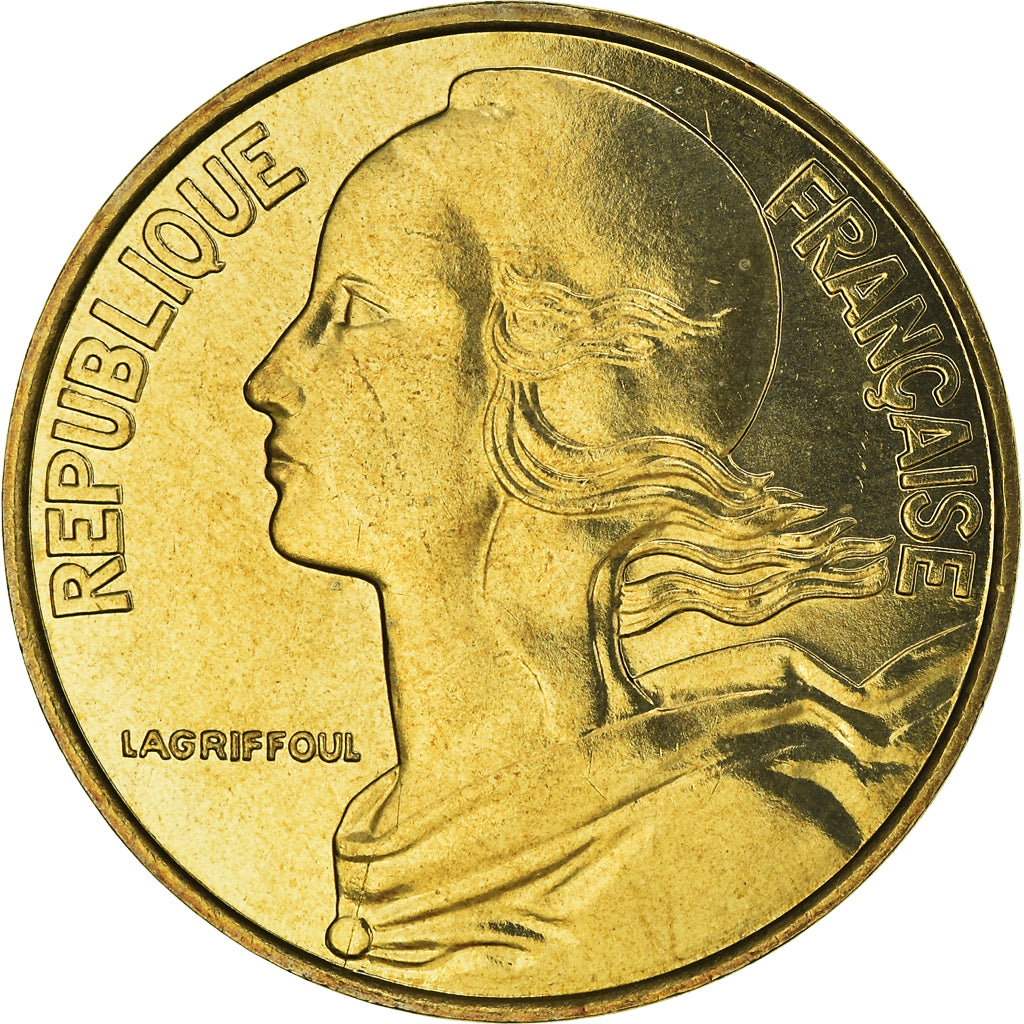Monnaie, France, Marianne, 20 Centimes, 1999, Paris, Lagriffoul, FDC