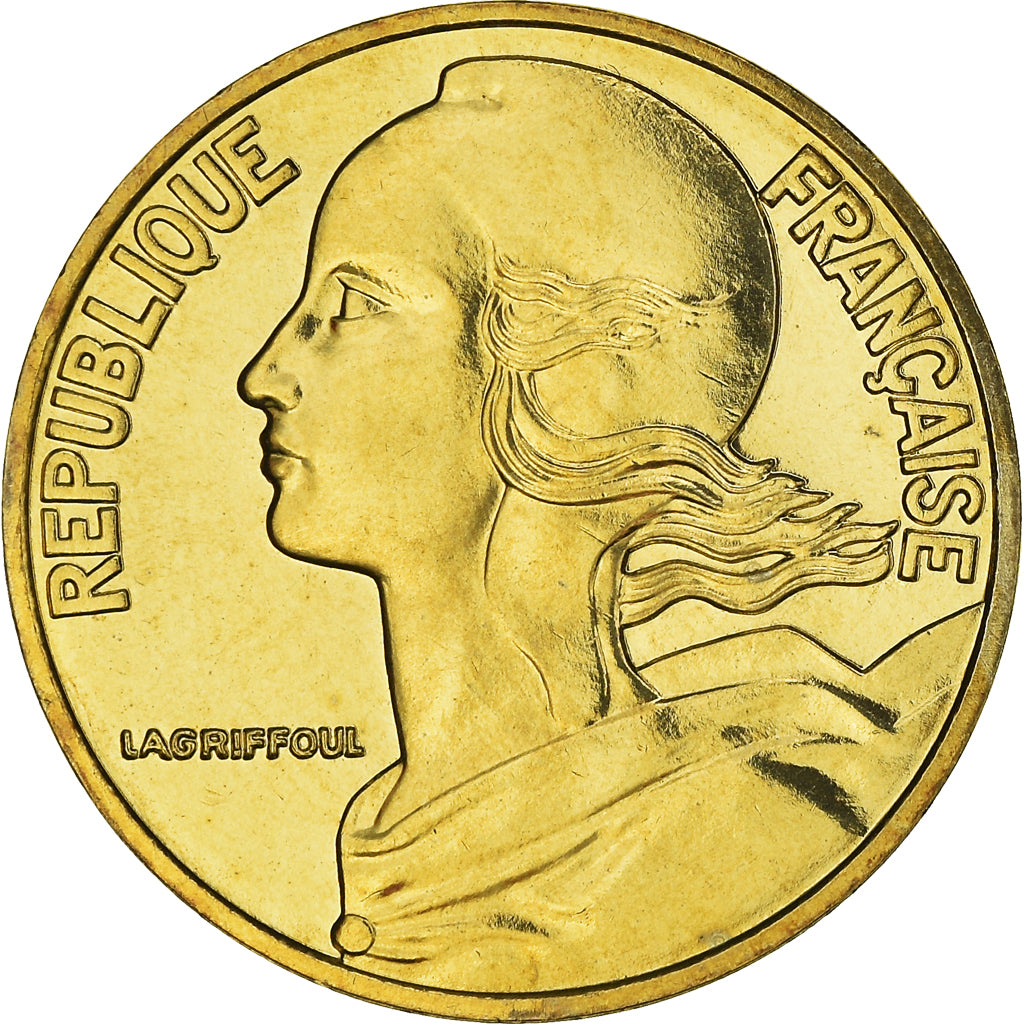 Coin, France, Marianne, 10 Centimes, 1999, Paris, Lagriffoul, MS(65-70)