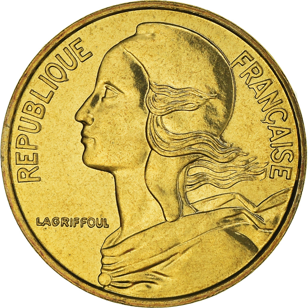 Coin, France, Marianne, 5 Centimes, 1999, Paris, FDC, MS(65-70)