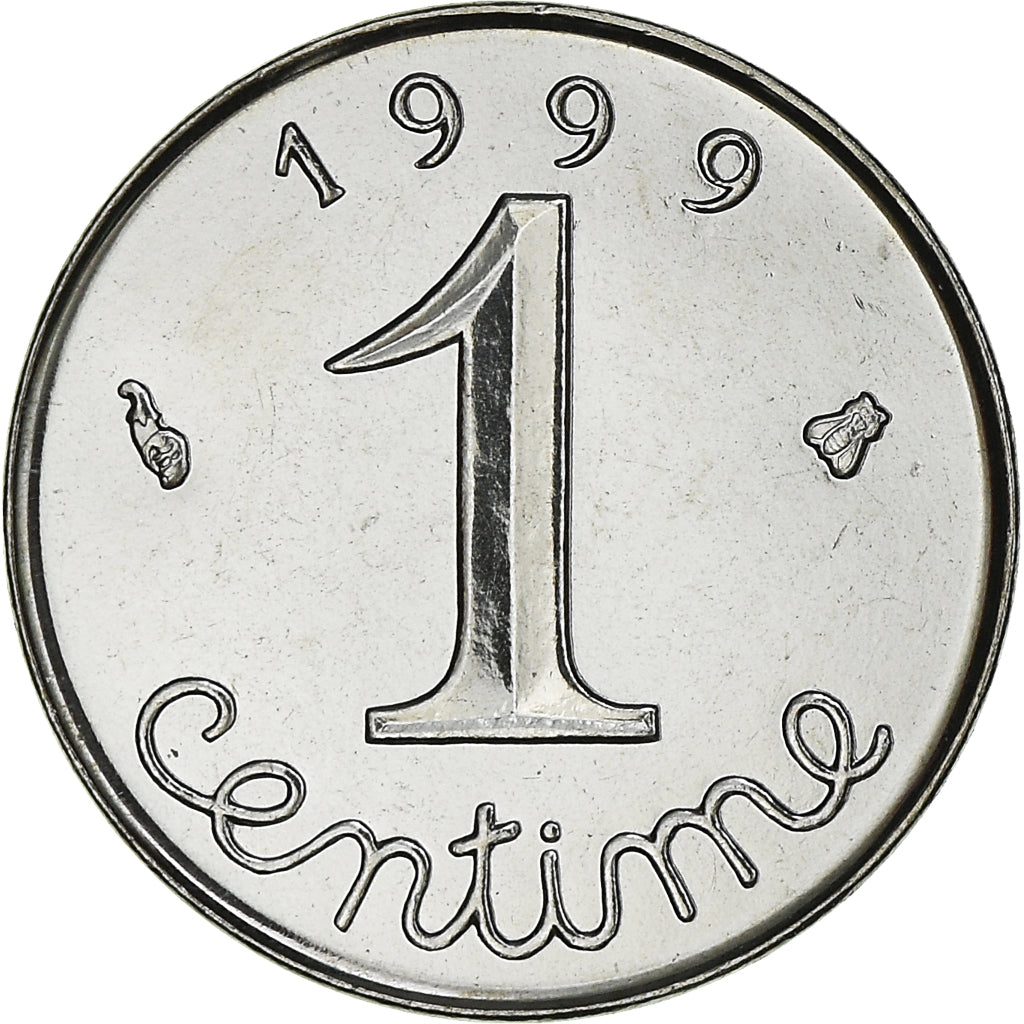 Monnaie, France, Épi, Centime, 1999, Paris, FDC, FDC, Acier inoxydable