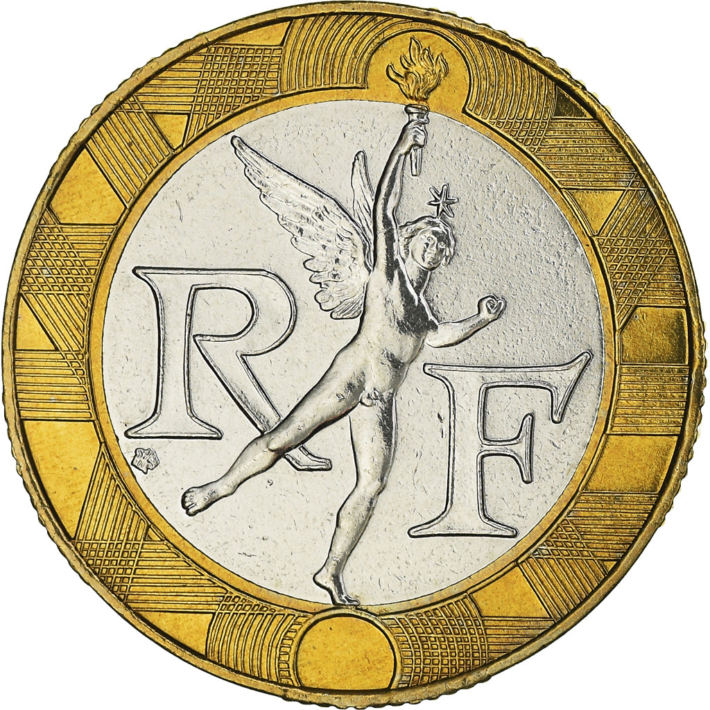 Münze, Frankreich, Génie, 10 Francs, 1999, Paris, BU, STGL, Aluminum-Bronze