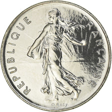 Coin, France, Semeuse, 5 Francs, 1999, Paris, FDC, MS(65-70), Nickel Clad