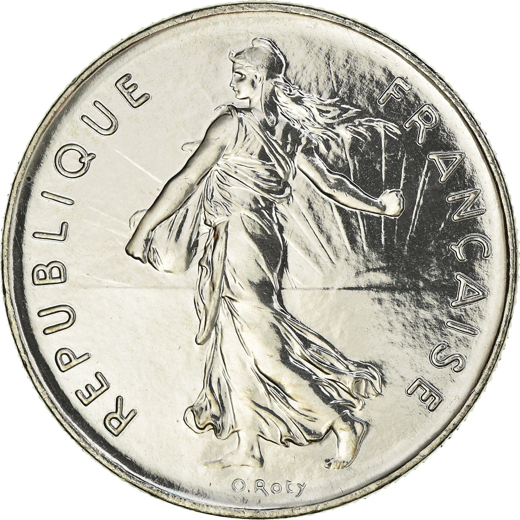 Coin, France, Semeuse, 5 Francs, 1999, Paris, FDC, MS(65-70), Nickel Clad