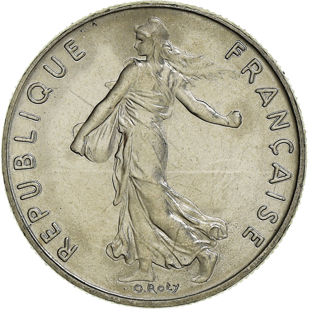 Coin, France, Semeuse, 1/2 Franc, 1999, Paris, FDC, MS(65-70), Nickel, KM:931.1