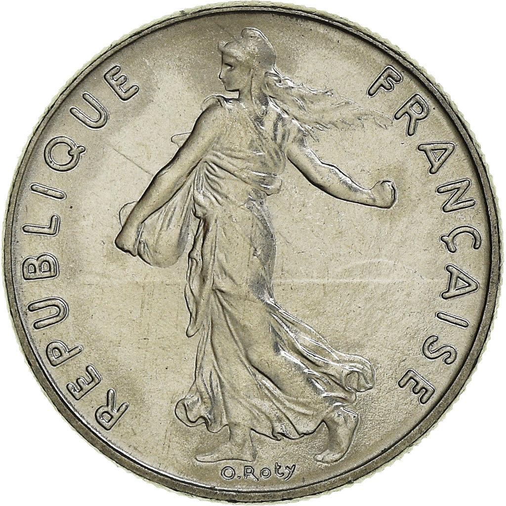 Coin, France, Semeuse, 1/2 Franc, 1999, Paris, BU, MS(65-70), Nickel, KM:931.1