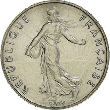 Munten, Frankrijk, Semeuse, 1/2 Franc, 1999, Paris, BU, FDC, Nickel, KM:931.1