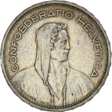 Moeda, Suíça, 5 Francs, 1932, Bern, EF(40-45), Prata, KM:40