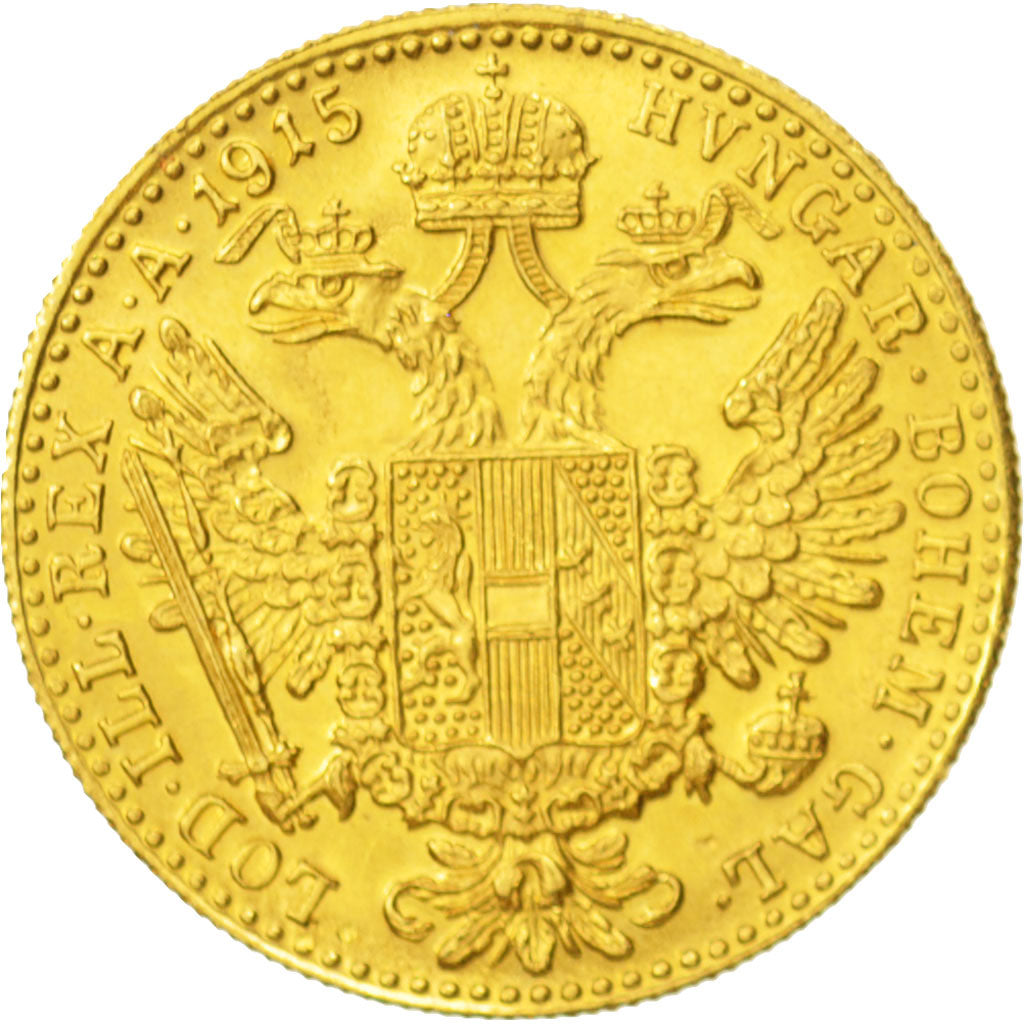 Austria, Franz Joseph I, Ducat, 1915, MS(63), Gold, KM:2267