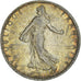 Moneta, Francia, Semeuse, 2 Francs, 1913, Paris, BB, Argento, KM:845.1