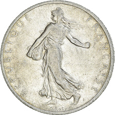Monnaie, France, Semeuse, 2 Francs, 1910, Paris, TB+, Argent, Gadoury:532