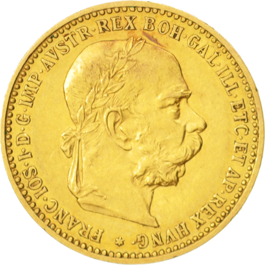 Autriche, Franz Joseph I, 10 Corona, 1897, TTB, Or, KM:2805