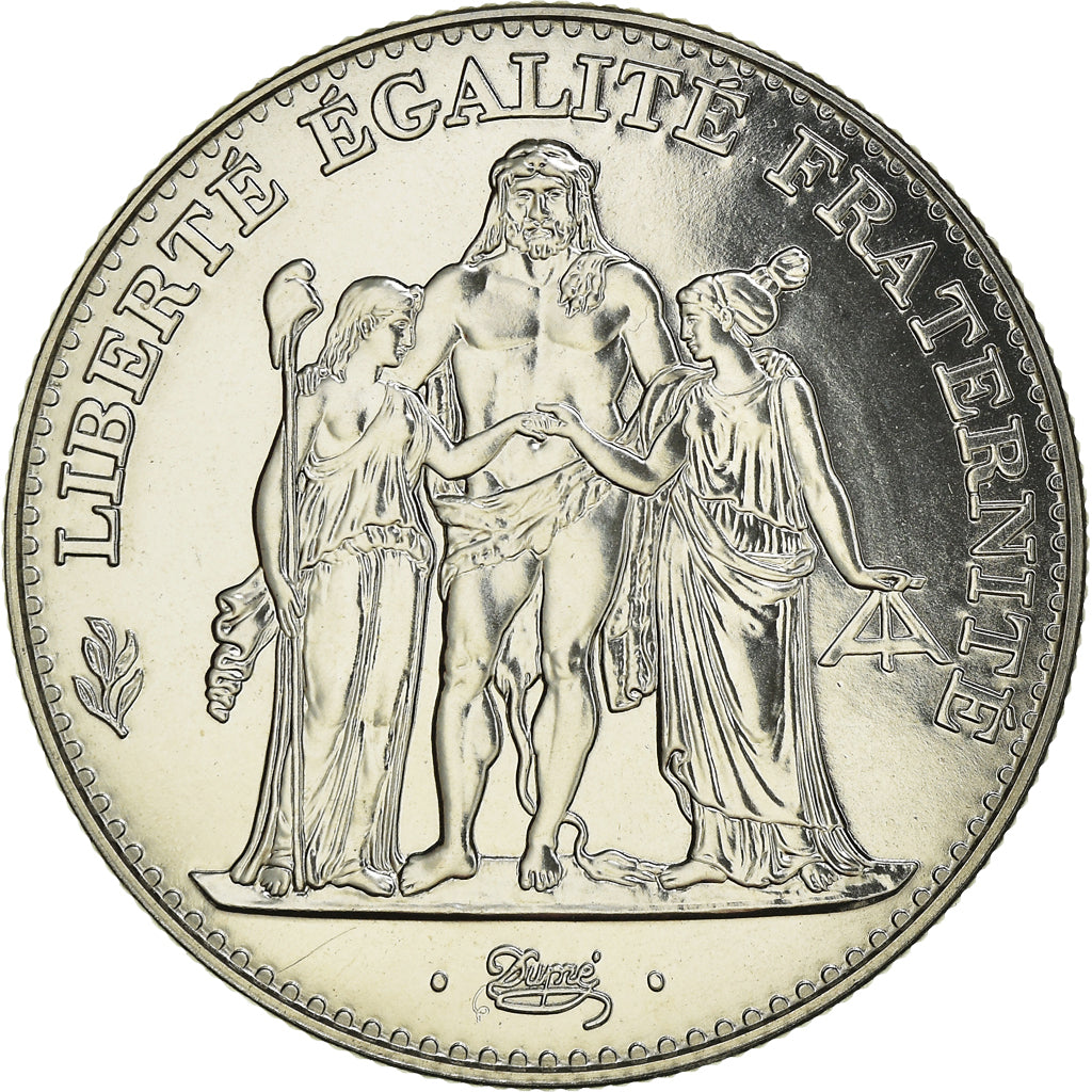 Coin, France, Hercule, 5 Francs, 1996, Paris, MS(65-70), Nickel, KM:1155