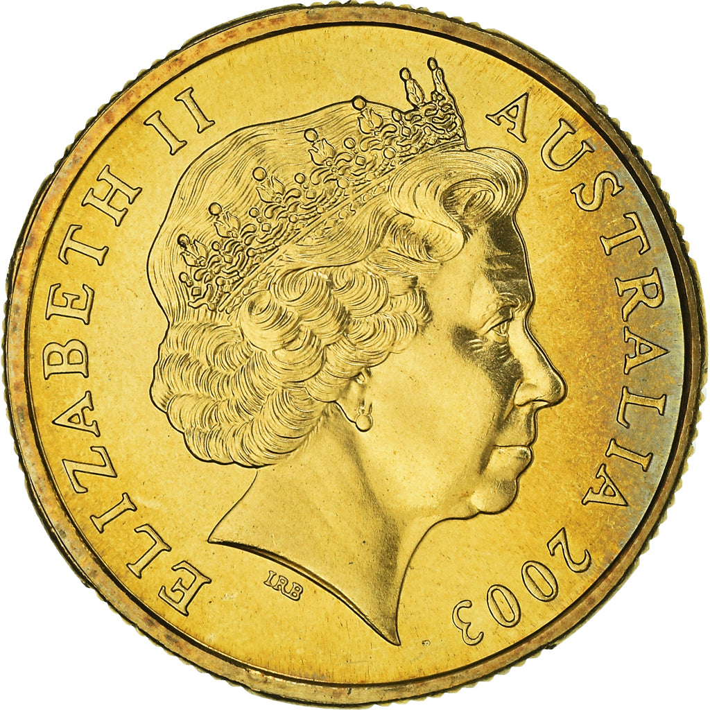 Münze, Australien, Elizabeth II, Dollar, 2003, Brisbane, 50th Anniversary of