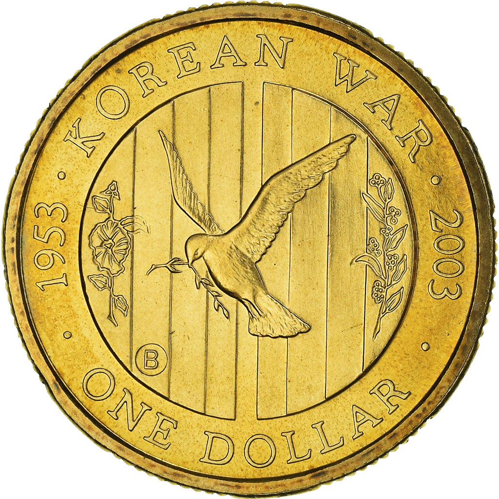 Münze, Australien, Elizabeth II, Dollar, 2003, Brisbane, 50th Anniversary of