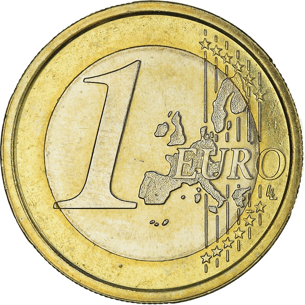 VATICAN CITY, Euro, 2003, Rome, MS(65-70), Bi-Metallic, KM:347