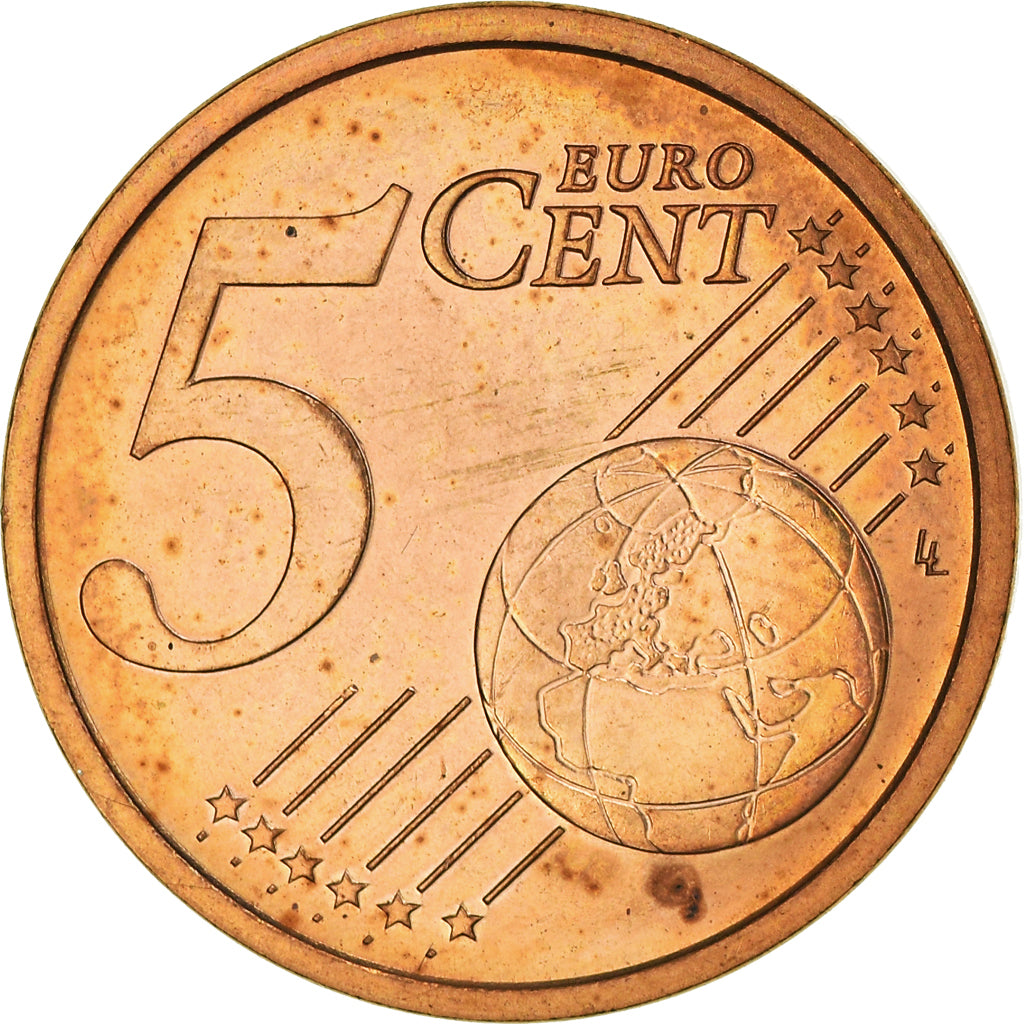 VATICAN CITY, 5 Euro Cent, 2003, Rome, MS(64), Copper Plated Steel, KM:343