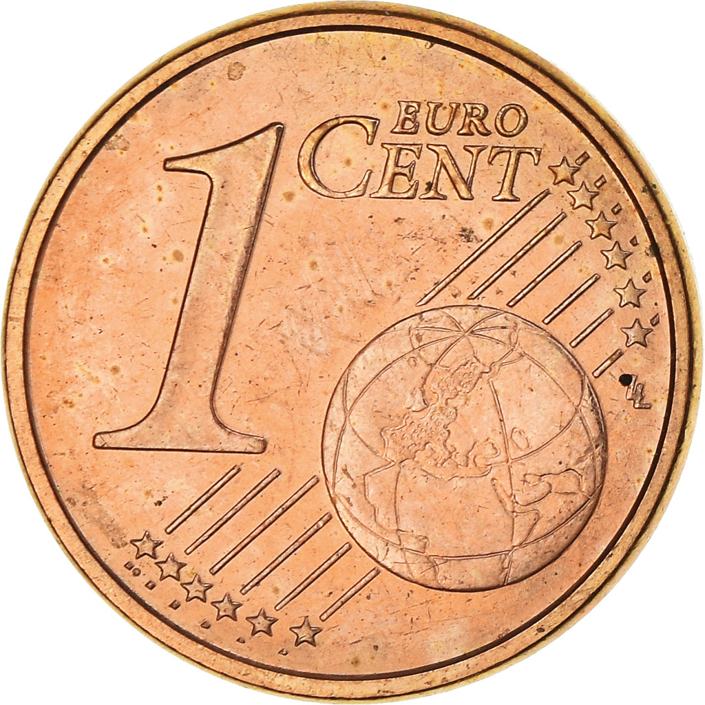 VATICAN CITY, Euro Cent, 2003, Rome, MS(63), Copper Plated Steel, KM:341